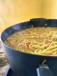 The BEST Vegan Chicken Noodle Soup - easy, healthy, and dead-on flavor! recipe @ plantpowercouple.com