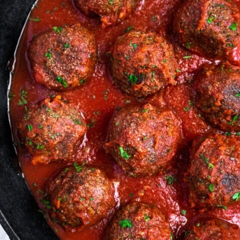 The BEST Vegan Meatballs-image