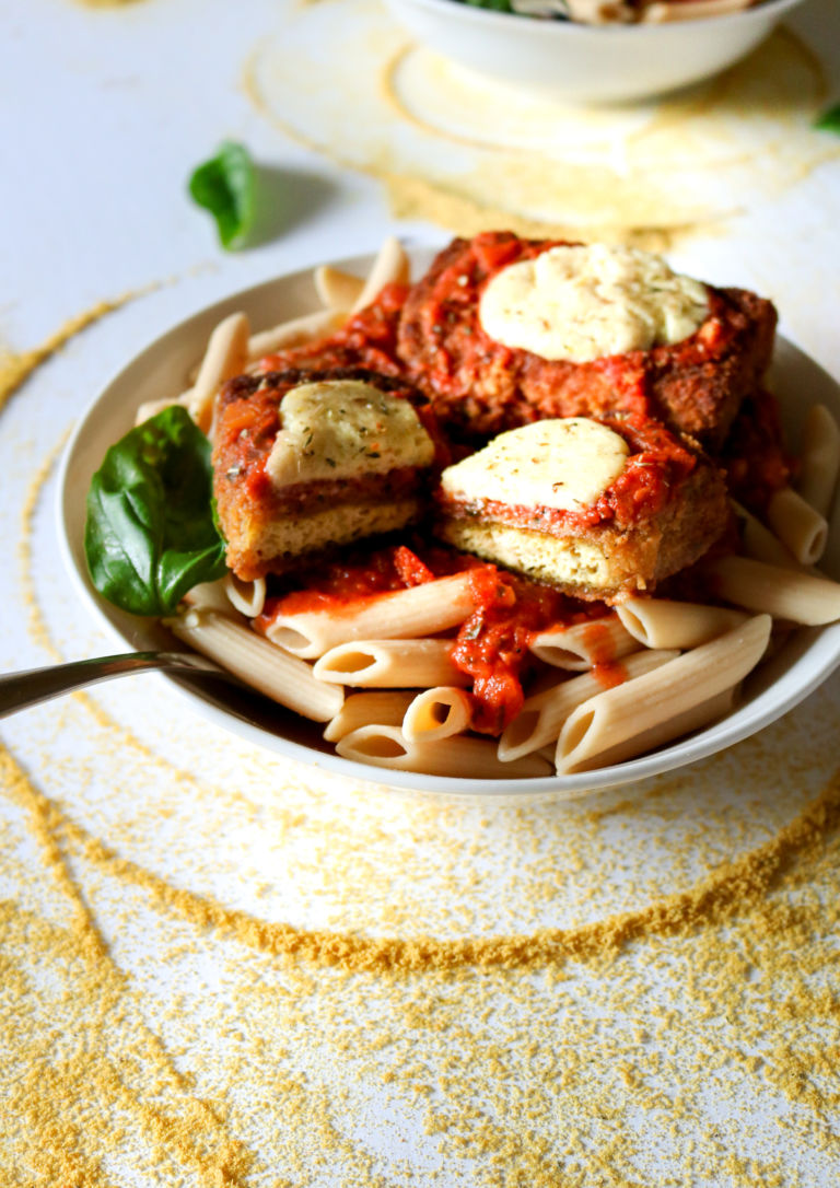 Restaurant-Style Vegan Chicken Parmesan