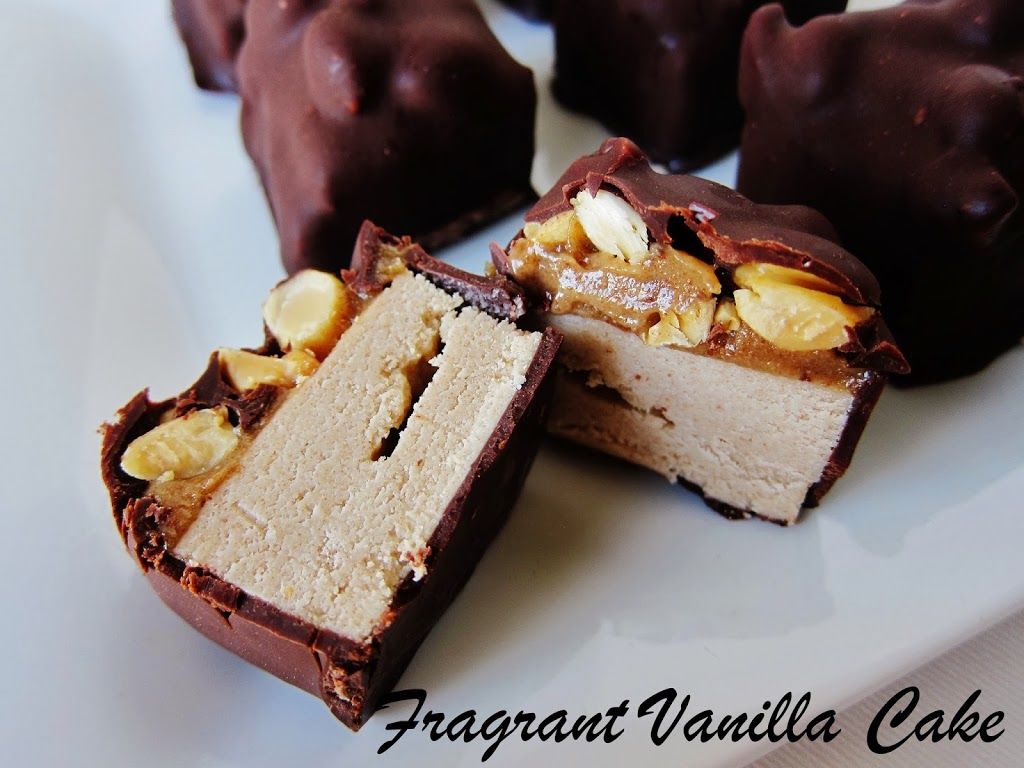 Raw Mini Snickers by Fragrant Vanilla