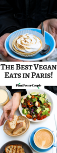 These are our must-visit places for vegan foodies in Paris! On our recent trip to Paris - and in celebration of B’s 30th birthday - we were lucky enough to sample four of the 60+ amazing vegan offerings found in The City of Lights. #vegan #travel #foodie #paris // plantpowercouple.com