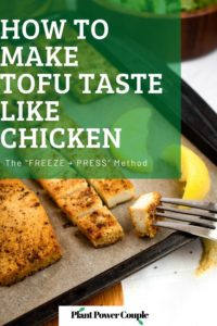 Lemon Pepper Tofu Cutlets are the perfect meal prep staple! Slice ‘em up for salads, use them for sandwiches, or serve ‘em over a mountain of rice for a filling and easy vegan dinner! #vegan #tofu #veganrecipe #plantbased #mealprep