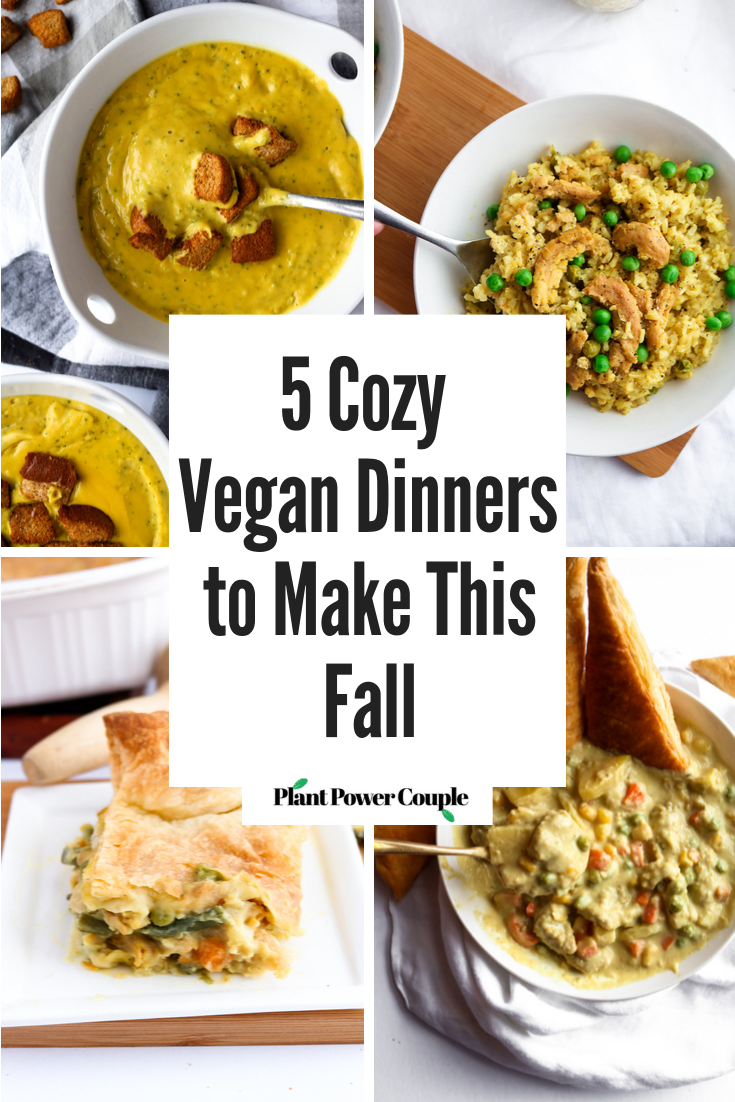 5 Cozy Vegan Dinner Recipes to Make This Fall