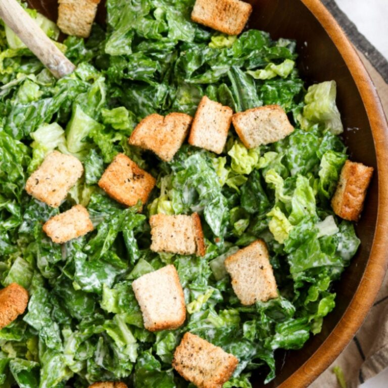 Easy Vegan Caesar Salad