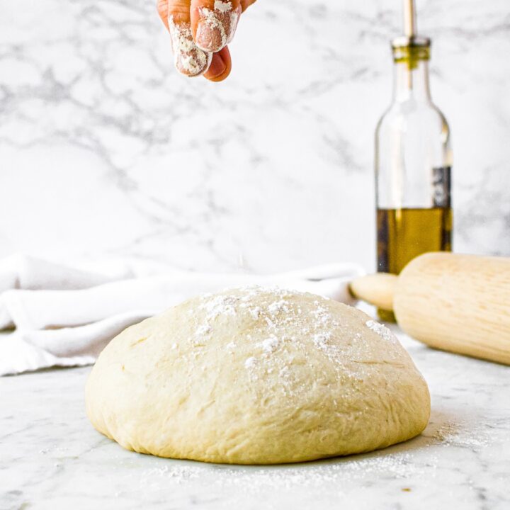Fluffy Homemade Vegan Pizza Dough-image