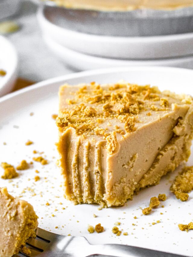 Easy DairyFree Peanut Butter Pie Plant Power Couple