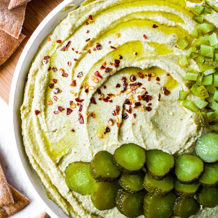 Dill Pickle Hummus-image