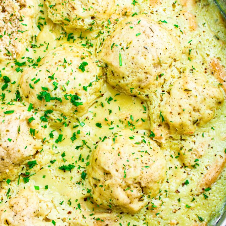 Vegetarian Chicken and Dumplings-image