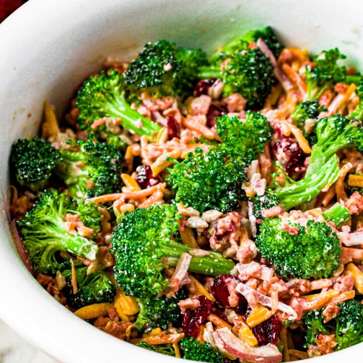 Plant Based Broccoli Salad-image