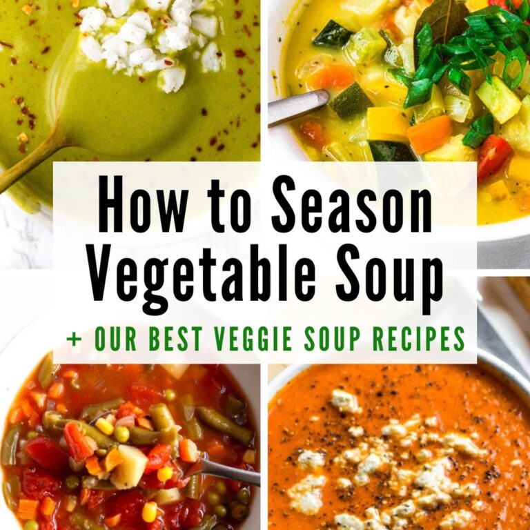 How to Season Vegetable Soup