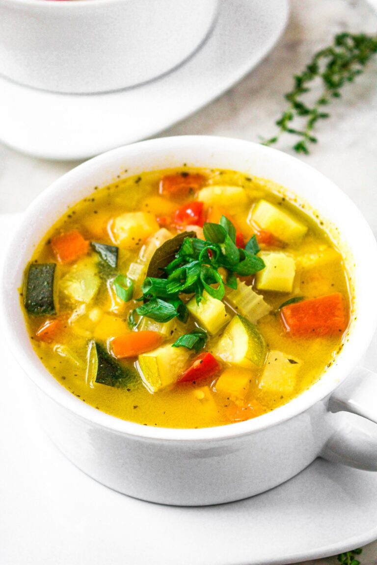 Vegetable Soup (no tomatoes)