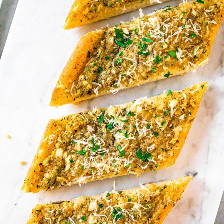Vegan Garlic Bread Recipe-image